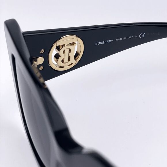 NEW Burberry BE4344 Daisy 300187 Black Dark Gray Square Women Sunglasses main image 10